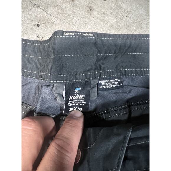 Kuhl Radikl Pants Mens 38x30 Gray Exoskeleton Stretch Outdoor Hiking - Picture 7 of 16